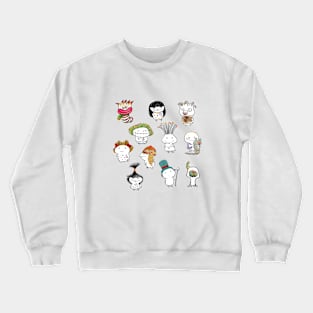 Buncha creatures 1 Crewneck Sweatshirt